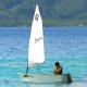 64- Bastien fait de l'optimist de competition 